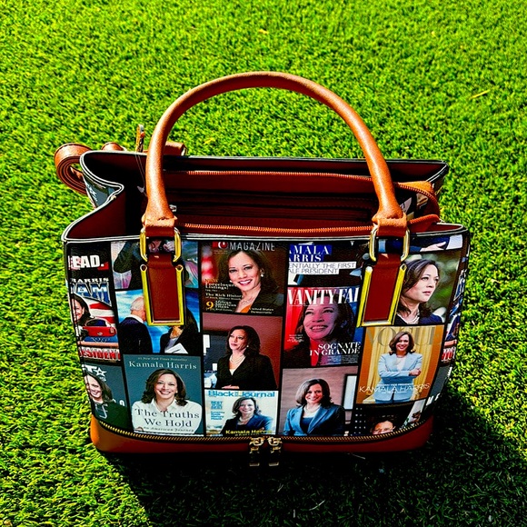 COPY - 2 IN 1 Kamala Harris Handbag - Picture 2 of 6